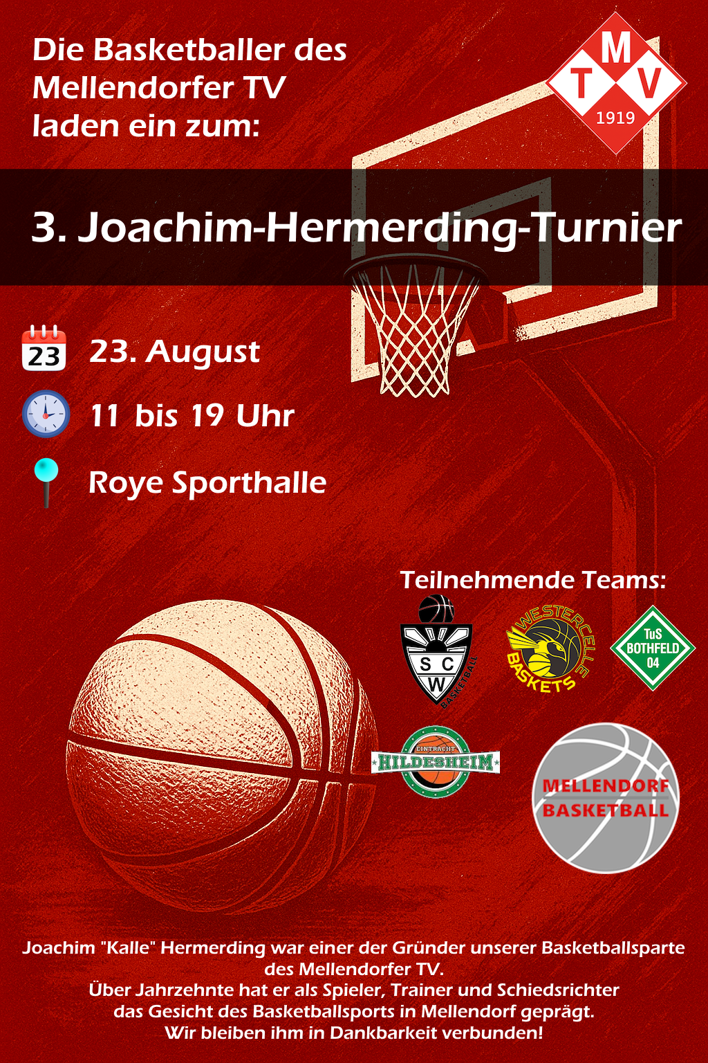 Mehr über den Artikel erfahren 3. Joachim-Hermerding-Turnier