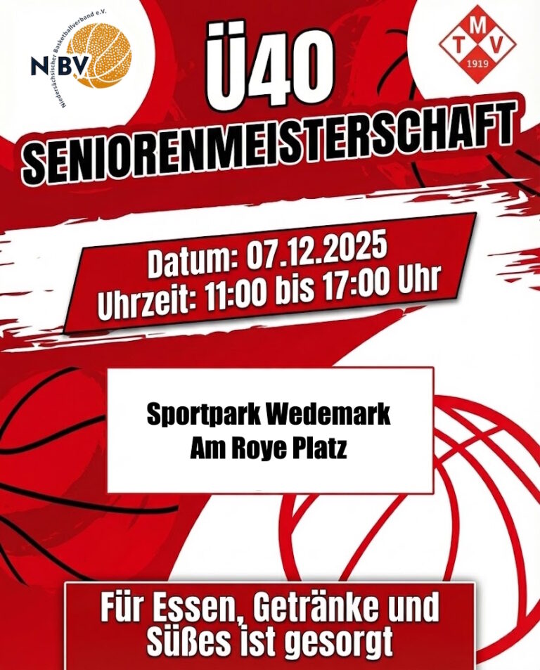 Mehr über den Artikel erfahren NBV Verbandsmeisterschaften ü40 Herren 2026