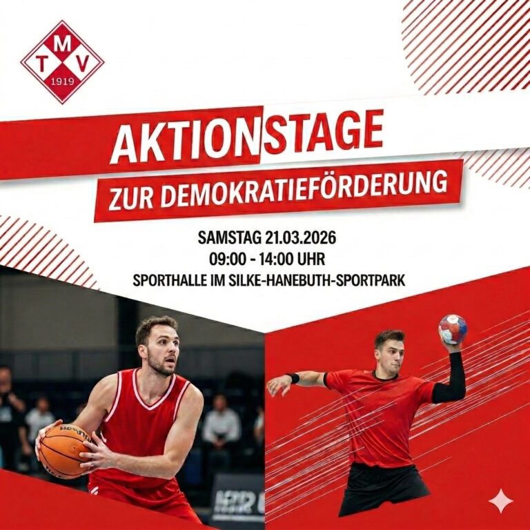 Mehr über den Artikel erfahren Aktionstag: Sport & Demokratie