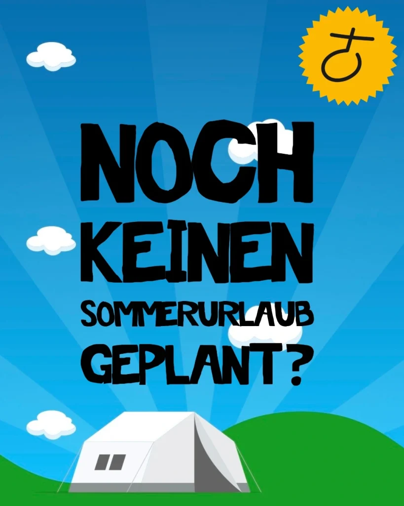 Plakat Komm mit ins Vogesenzeltlager