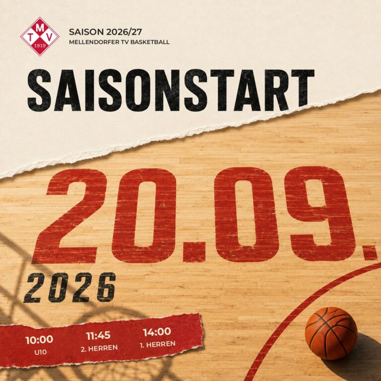 Mehr über den Artikel erfahren Die neue Saison startet zu Hause! 🏀🔴⚪